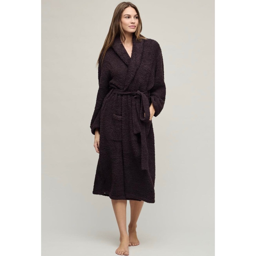 Barefoot Dreams CozyChic Robe Purple Size 2 Plush Loungewear